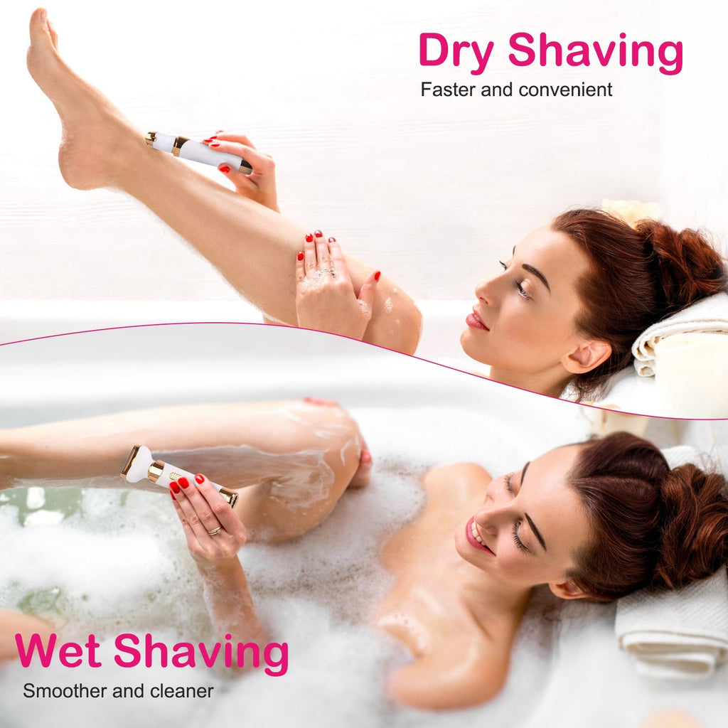 4 In 1 Women Electric Hair Shaver