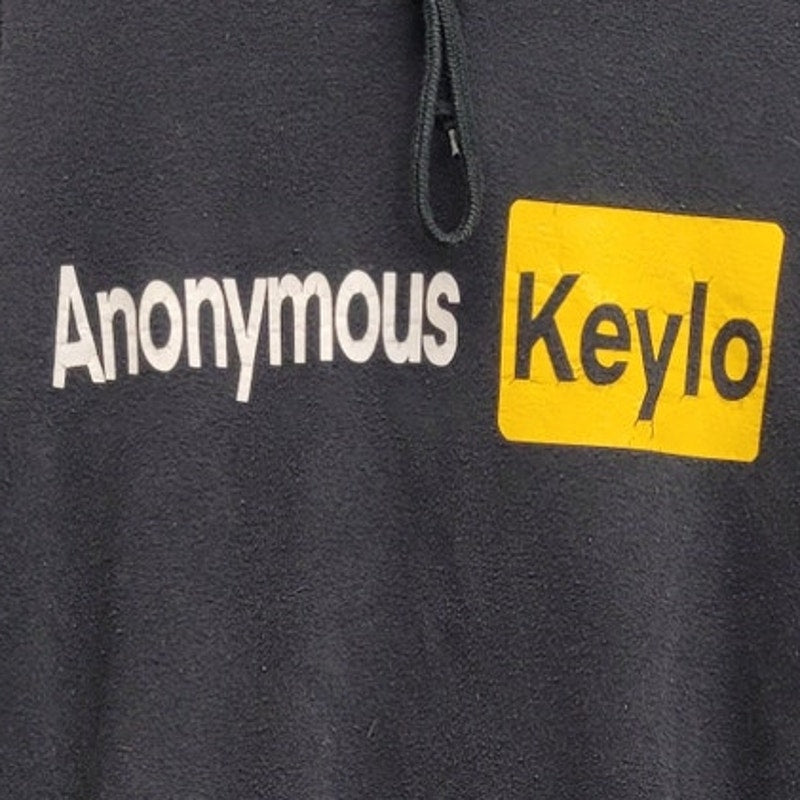 Pacific & Co Mens Large Anonymous Keylo PolyCotton Long Sleeve Sweatshirt Hoodie
