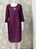 Purple kurti