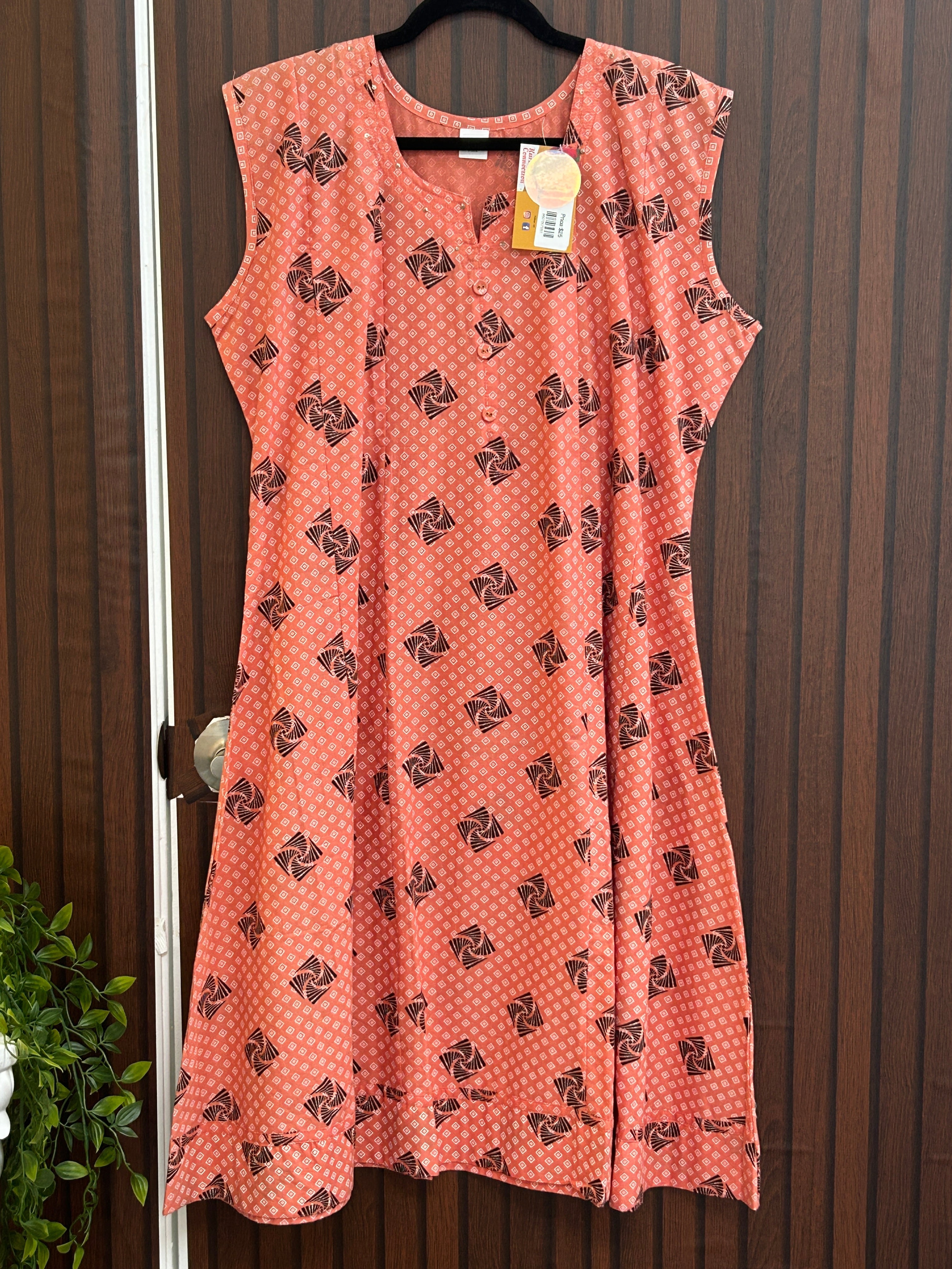 A line cotton Kurti : SALE