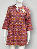 Short kurti | printed cotton tunic