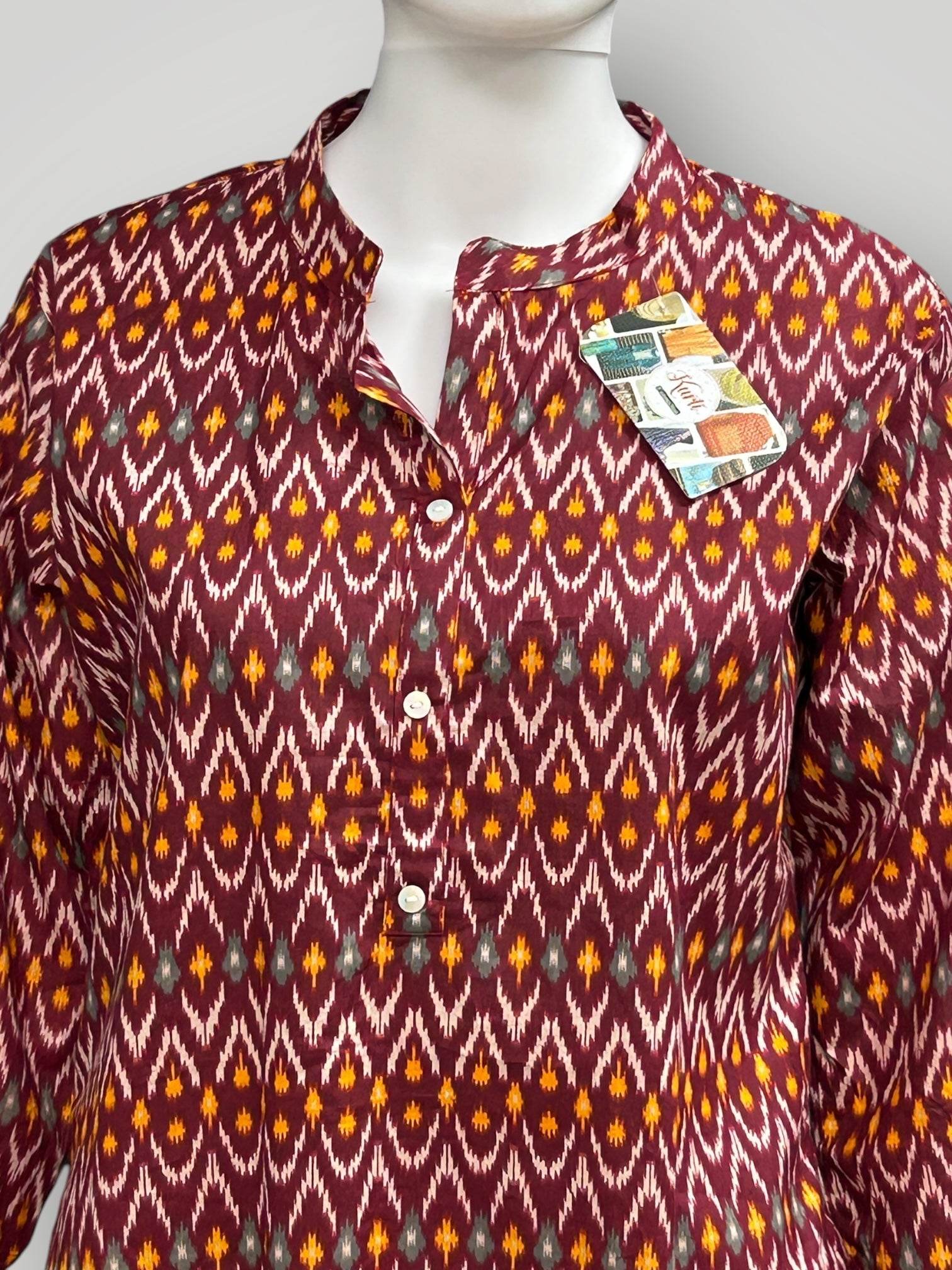 Short kurti | printed cotton tunic
