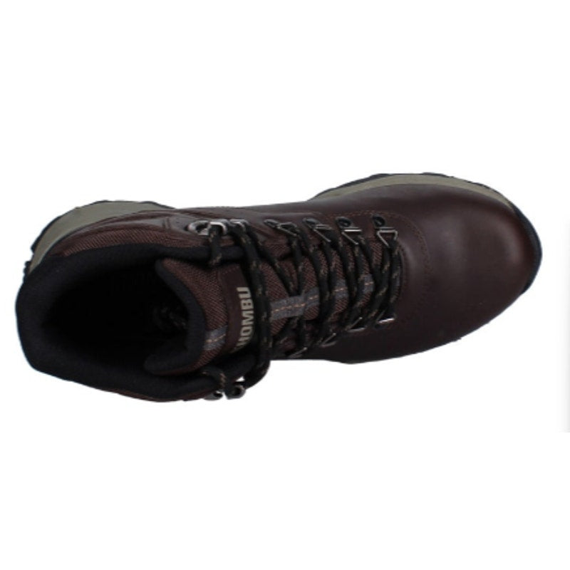 New In Box Khombu Mens Size 11 Brown Leather Waterproof Memory Foam Hiking Boot