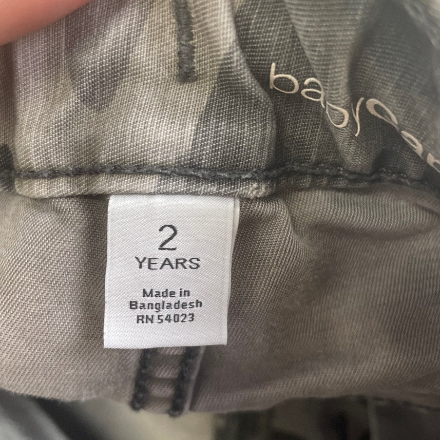 Lot of 3 Baby Boys 2T Baby Gap Cat & Jack Place Camoflage Cargo Pants
