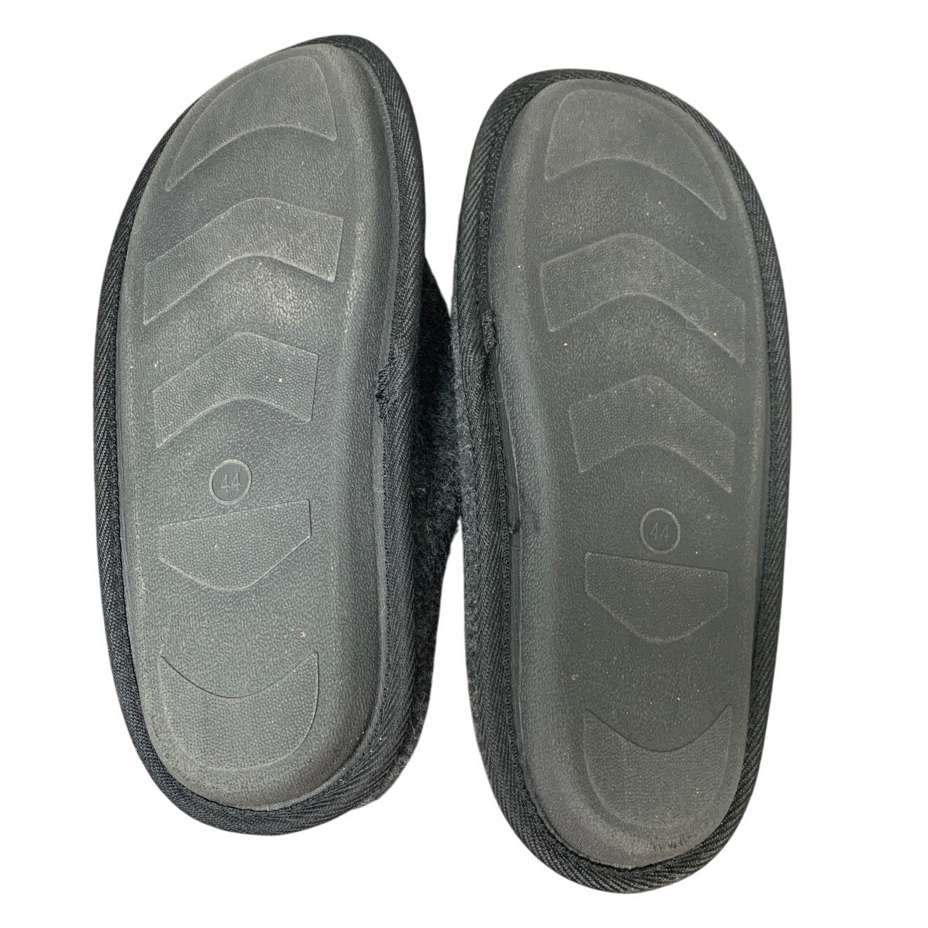 Oncai Men Size 11 Gray Soft Cotton Blend Memory Foam Slide On Mule Slipper Shoes
