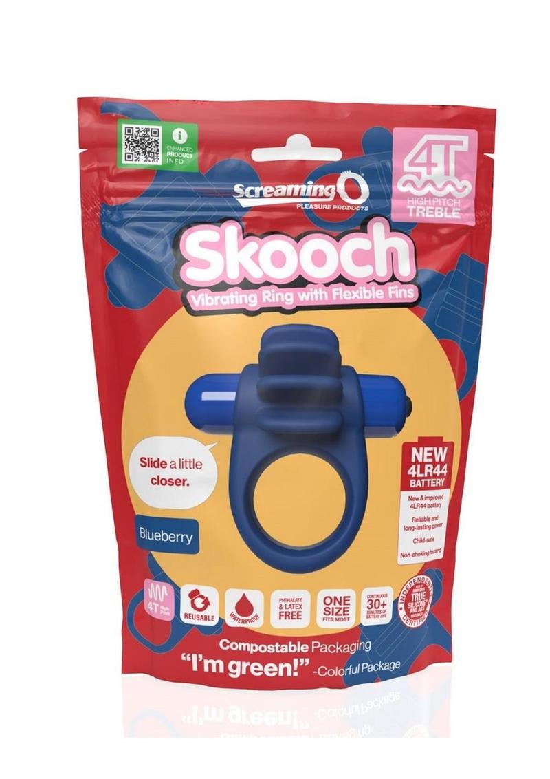 4t Skooch Vibrating Cock Ring with Clitoral Stimulator