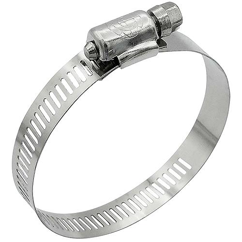#10 Stainless-Steel Marine Hose Clamps, 9/16" Band