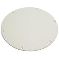 Seachoice 39571 Polypropylene Cover Plate Arctic White, OD: 10"