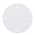 Polypropylene Cover Plate Arctic White OD: 4-1/8"