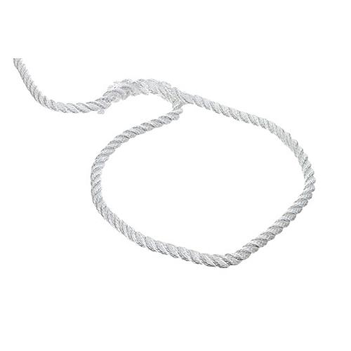 eachoice High Quality Dock Rope for Boating - 3-Strand Twisted Nylon Line, 5/8-Inch x 30 Feet, White