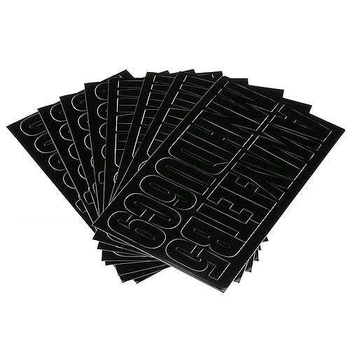 Seachoice 77111     3-1/4" 148 Piece Letter & Number Kit - Black