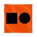 Seachoice 78341 3' x 3' Orange Distress Signal SOS Flag