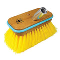 Seachoice 90481 Deck Brush with Bumper and Threaded Adapter, Medium