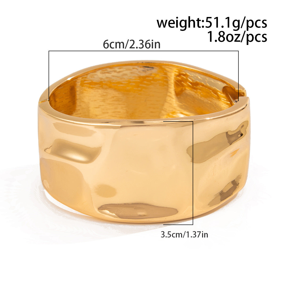 HAMMERED CUFF