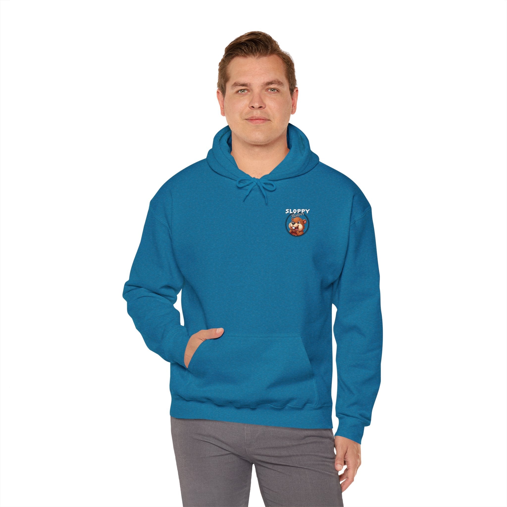 Sloppy Beaver BBQ Back Hooded Sweatshirt