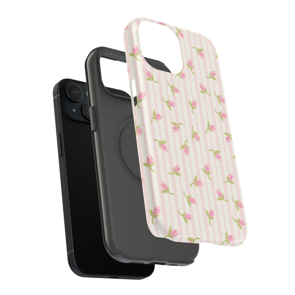 Customizable: Floral Impact-Resistant Phone Case