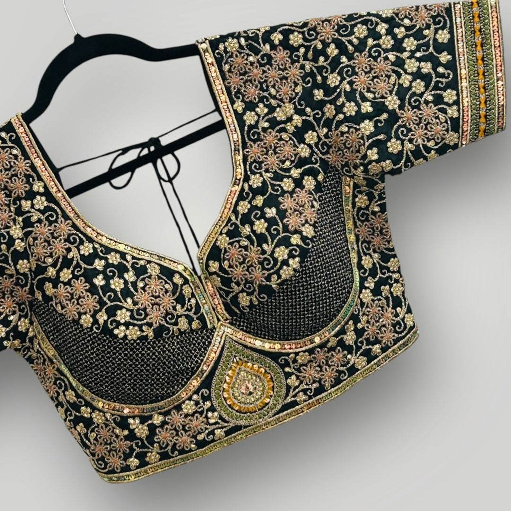 Sabyasachi cut blouse