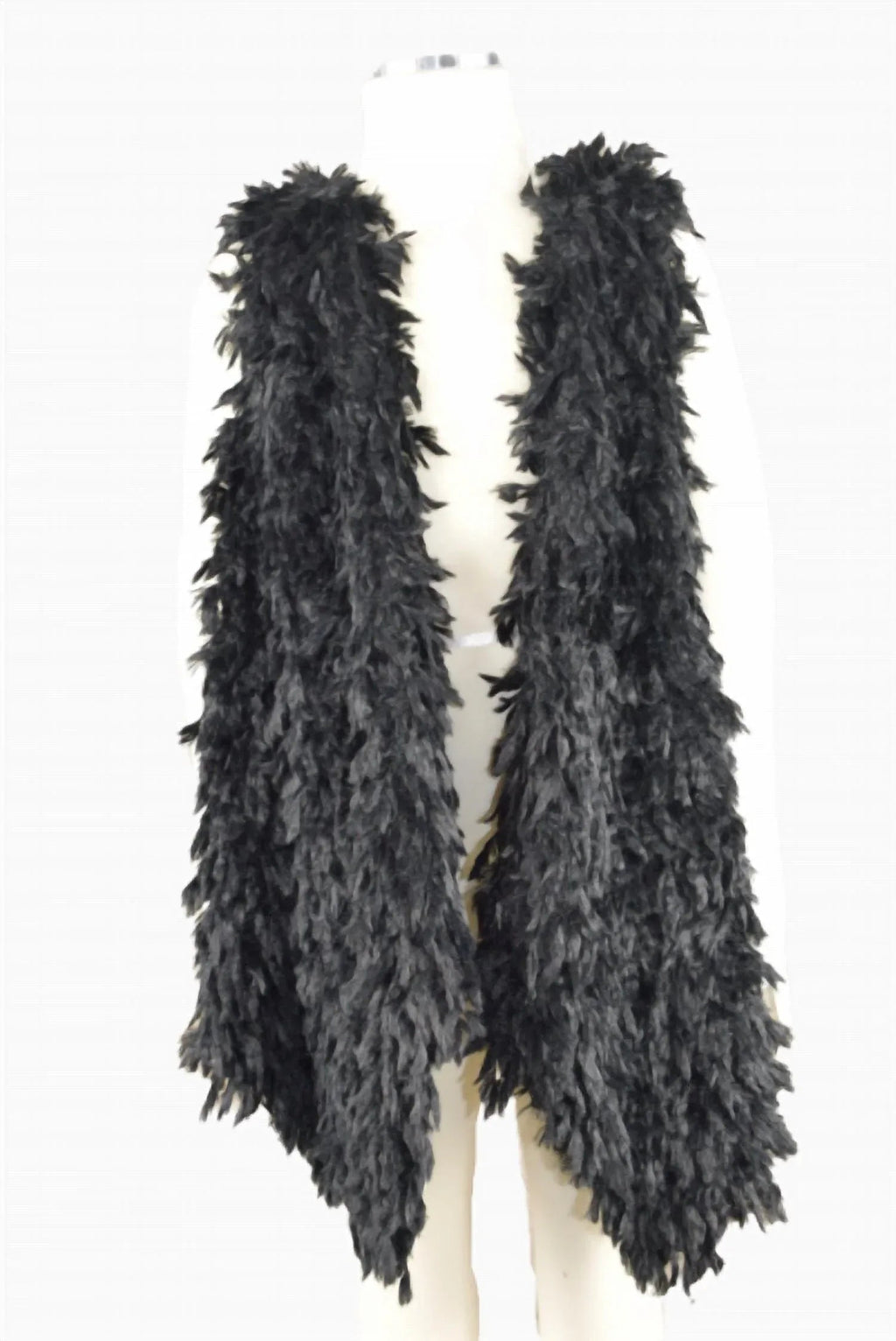 Girls' Faux Fur Shaggy Vest