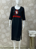 Size 36 black kurti