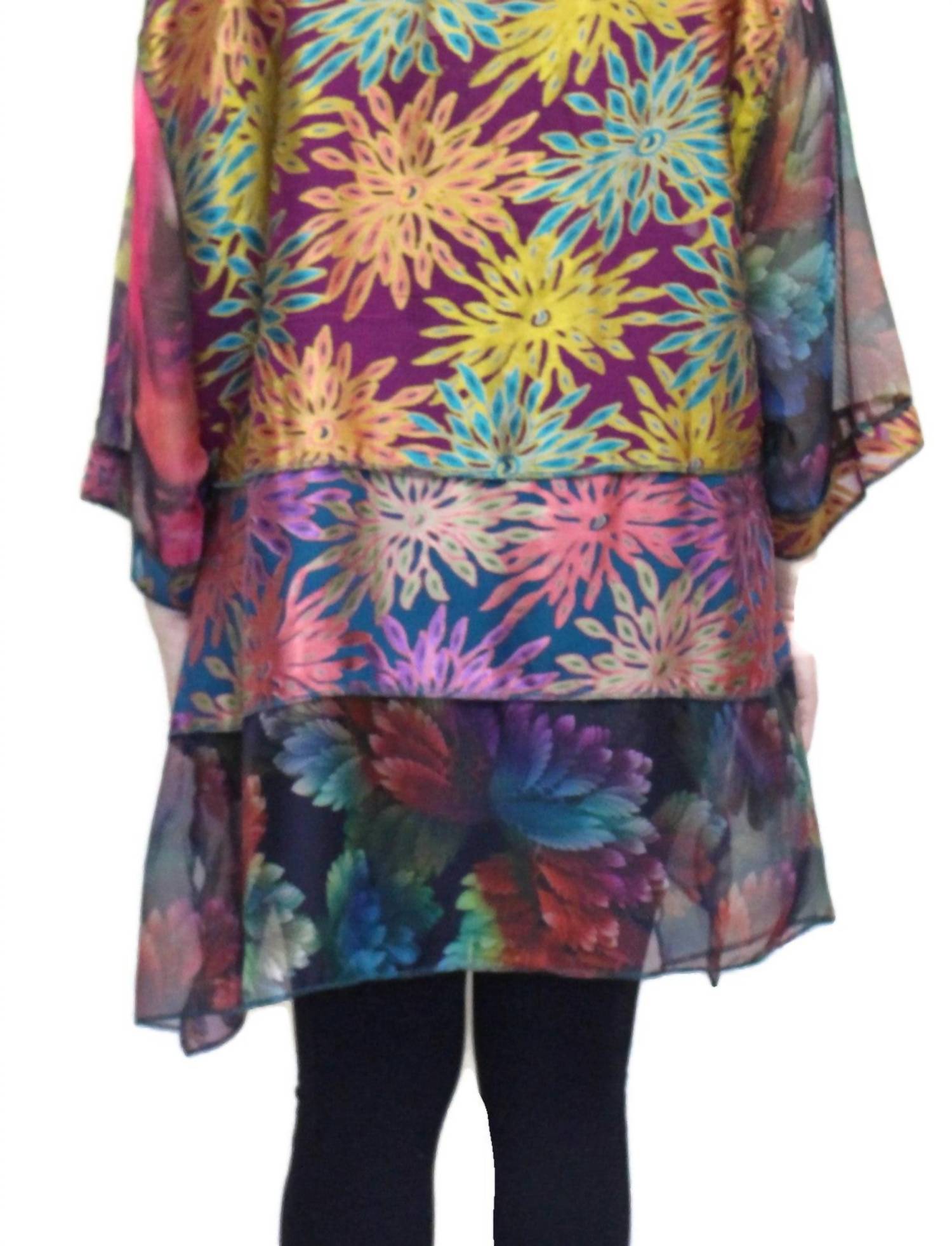 Floral Burnout Short Happy Jacket