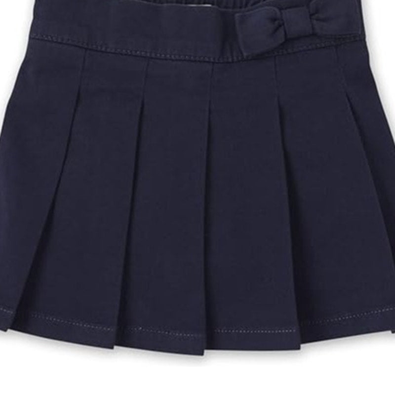 NWT New 2 Pack The Childrens Place Toddler Girls 5T Navy Uniform Pleated Skorts