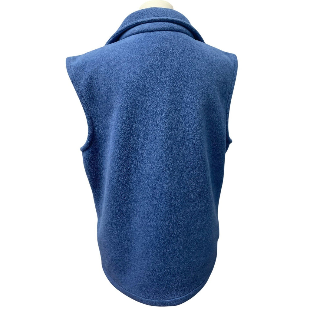 Columbia Womens Large Sleeveless 100% Polyester Full Zip Fleece Vest W Pockets