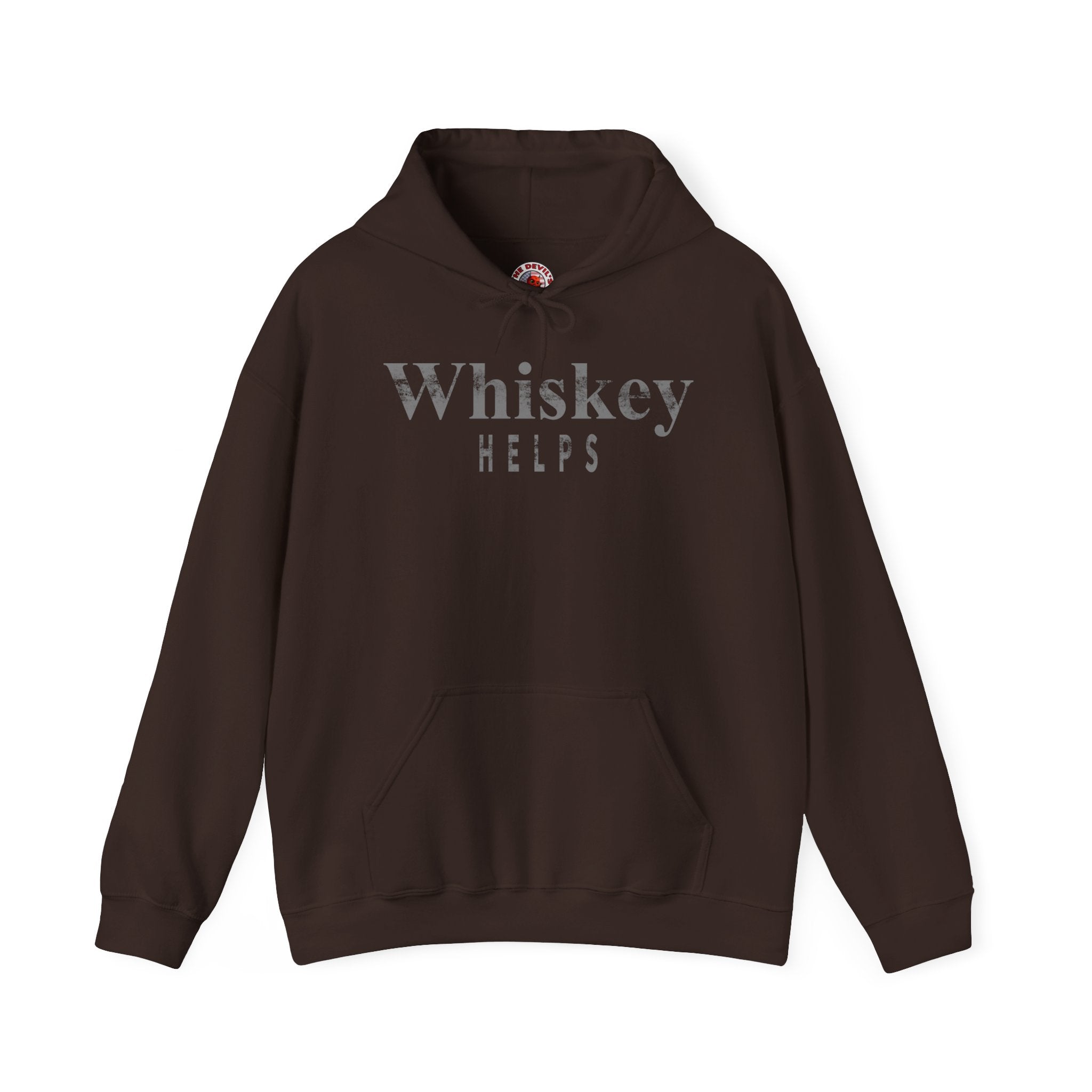 Whiskey Helps Hooded Sweatshirt