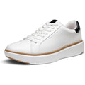 Bruno Marc Mens Size 11 White WaveFlex CoreNeat Dress Sneakers Casual Shoes
