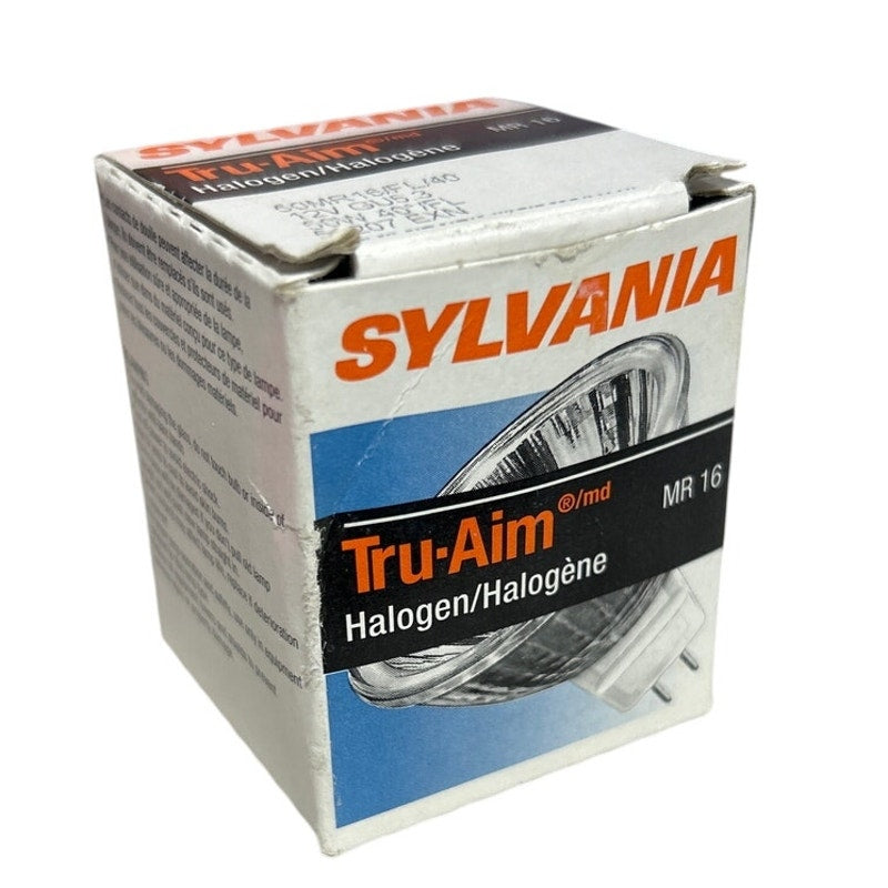 New Sylvania 54207 50MR16/FL40 (EXN) 12V Single Tru-Aim Halogen Light Bulb