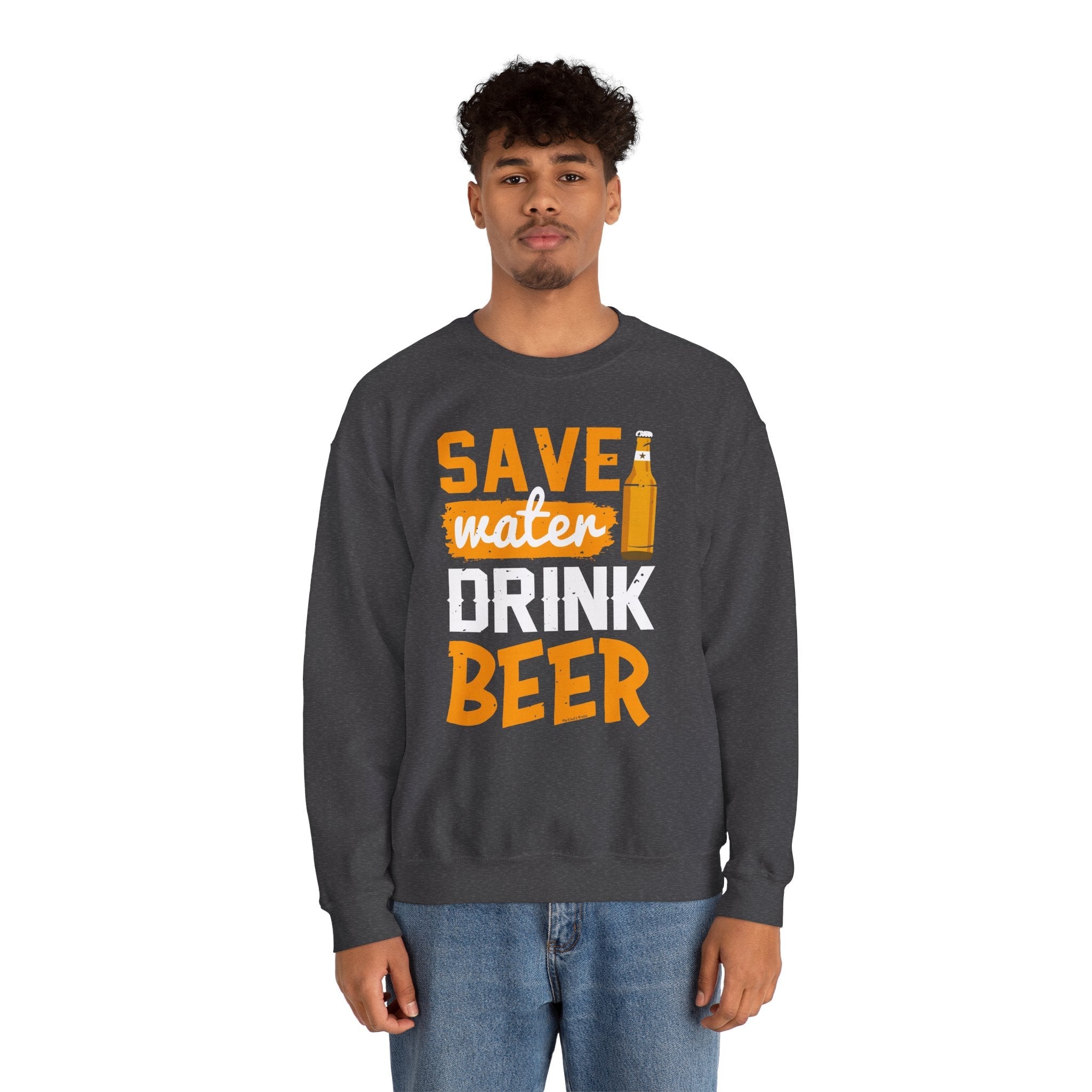 Save Water Drink Beer Crewneck Sweatshirt