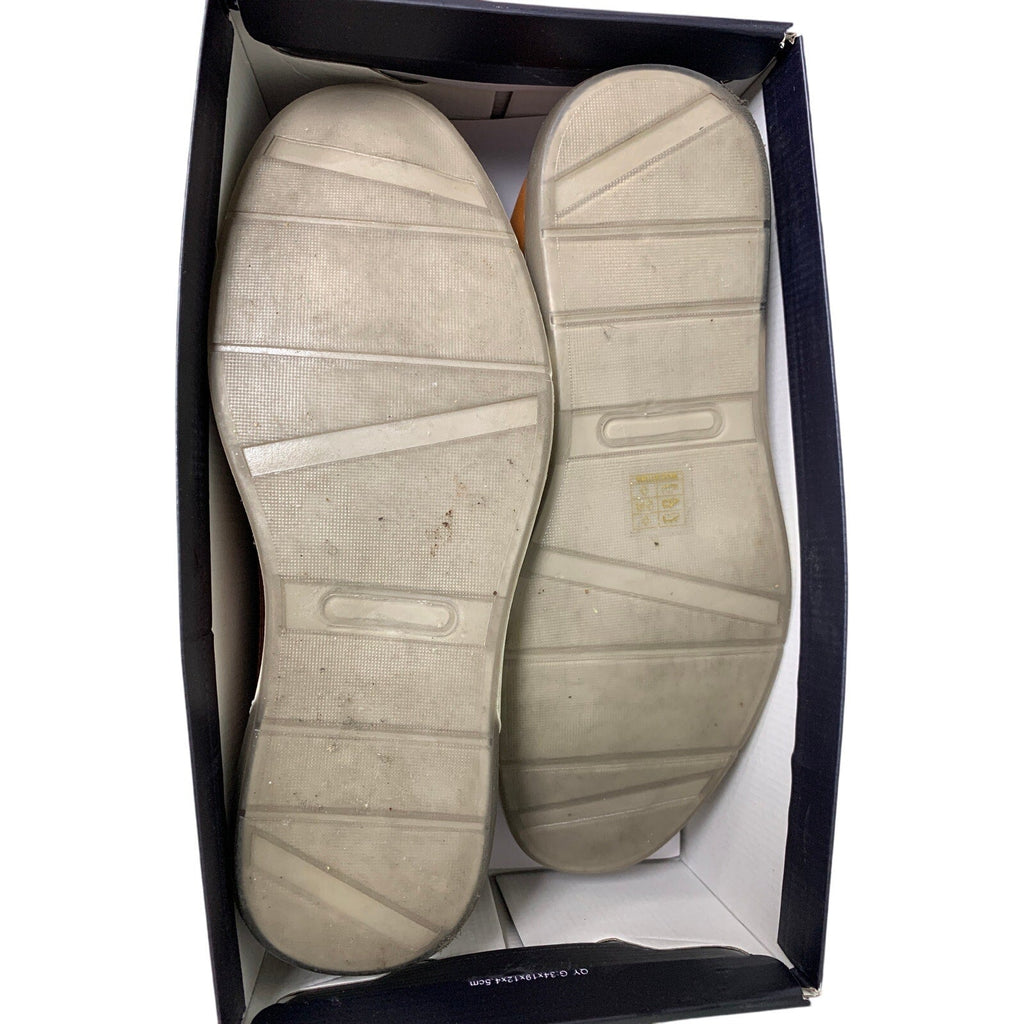 New Bruno Marc Mens Size 10.5W Wide Brown Plain Toe Oxford Business Formal Shoes