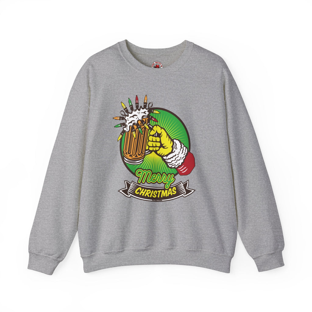 Merry Christmas Beer Crewneck Sweatshirt