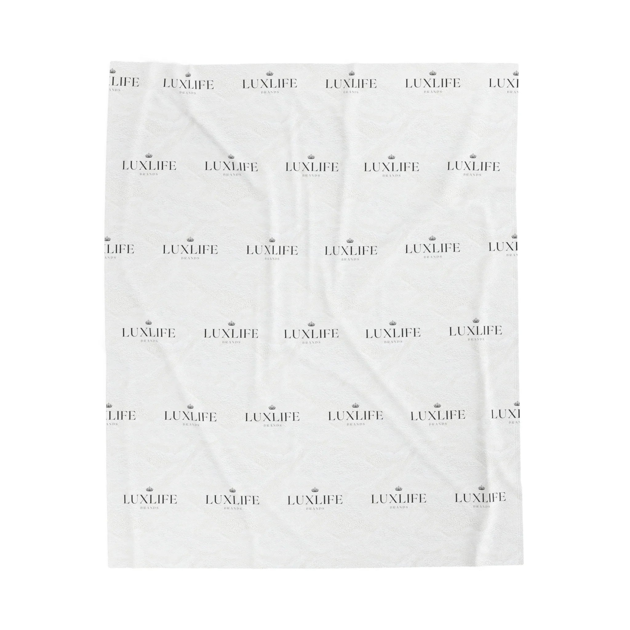 Luxlife Brands Accent Velveteen Plush Blanket