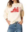 Vintage Ski Raglan Crew Sweatshirt