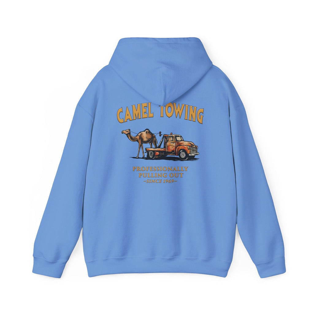 Camel Towing Back Hooded Sweatshirt