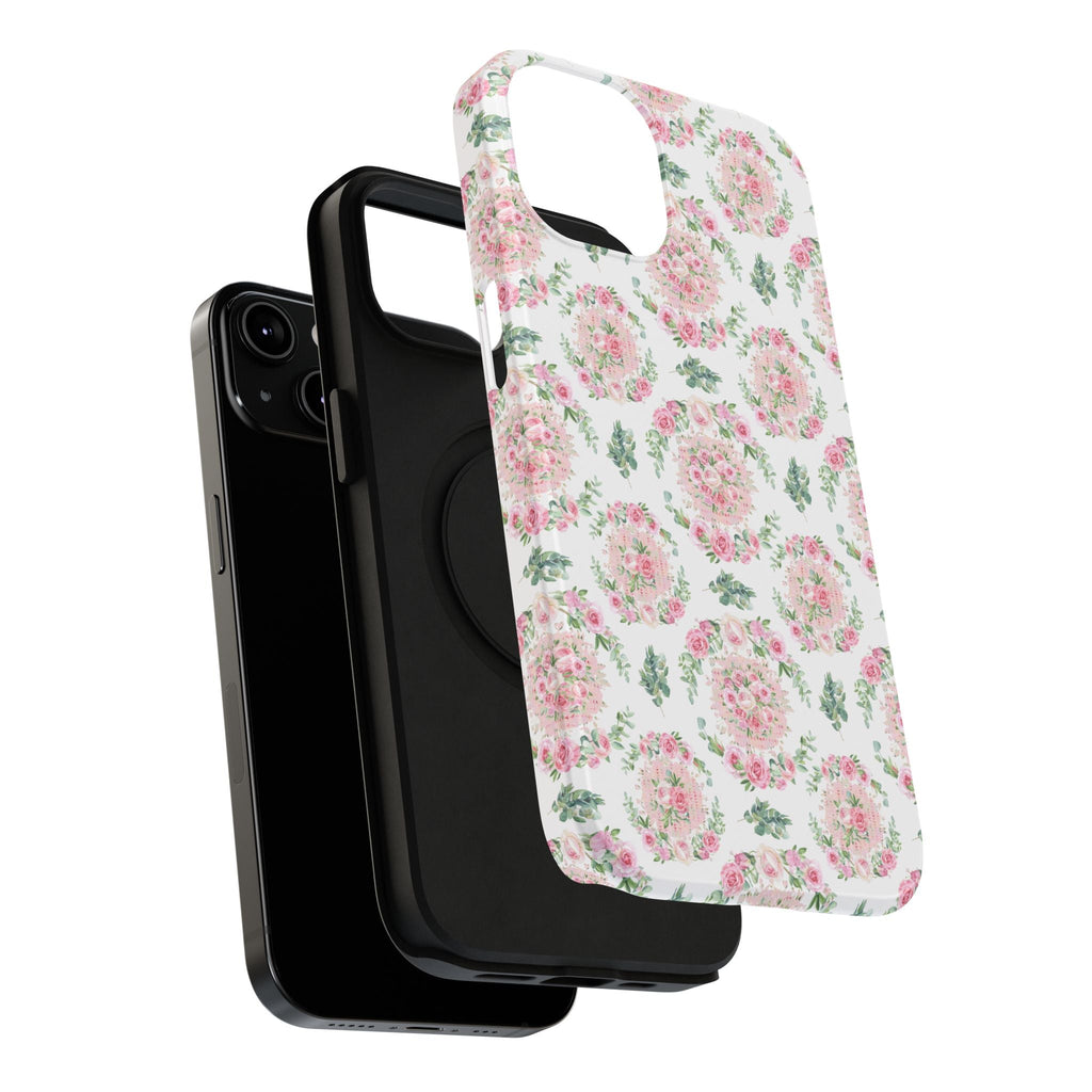 Customizable: Floral Impact-Resistant Phone Case