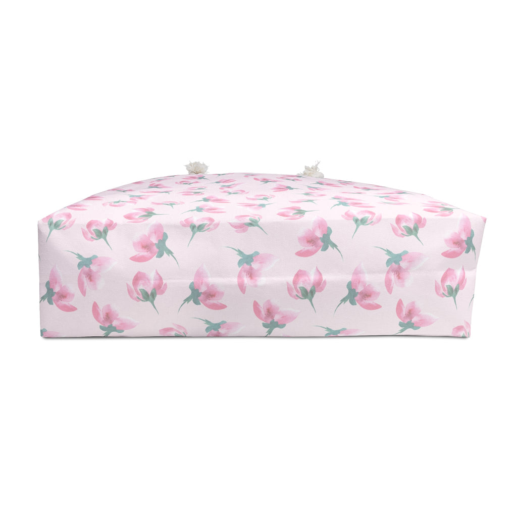 Customizable: Floral Weekender Bag, Travel Tote, Beach Bag, Vacation Accessory, Overnight Bag, Gift for Her, Summer Essentials