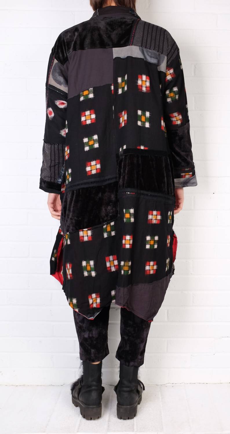 Plot Patch Jacket Duster