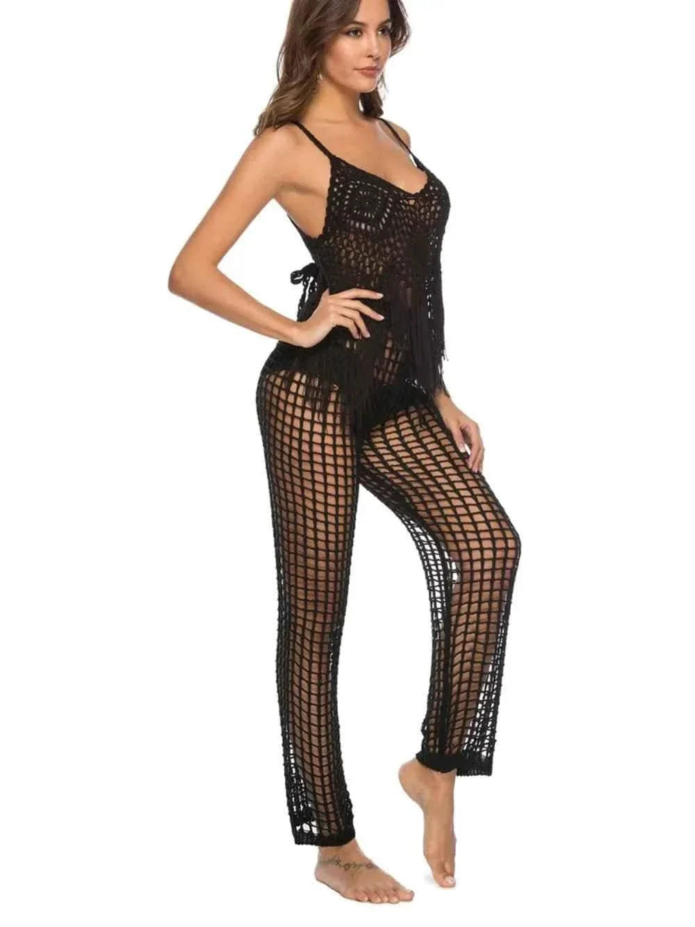 Stylish Cutout High Waist : Swim Pants