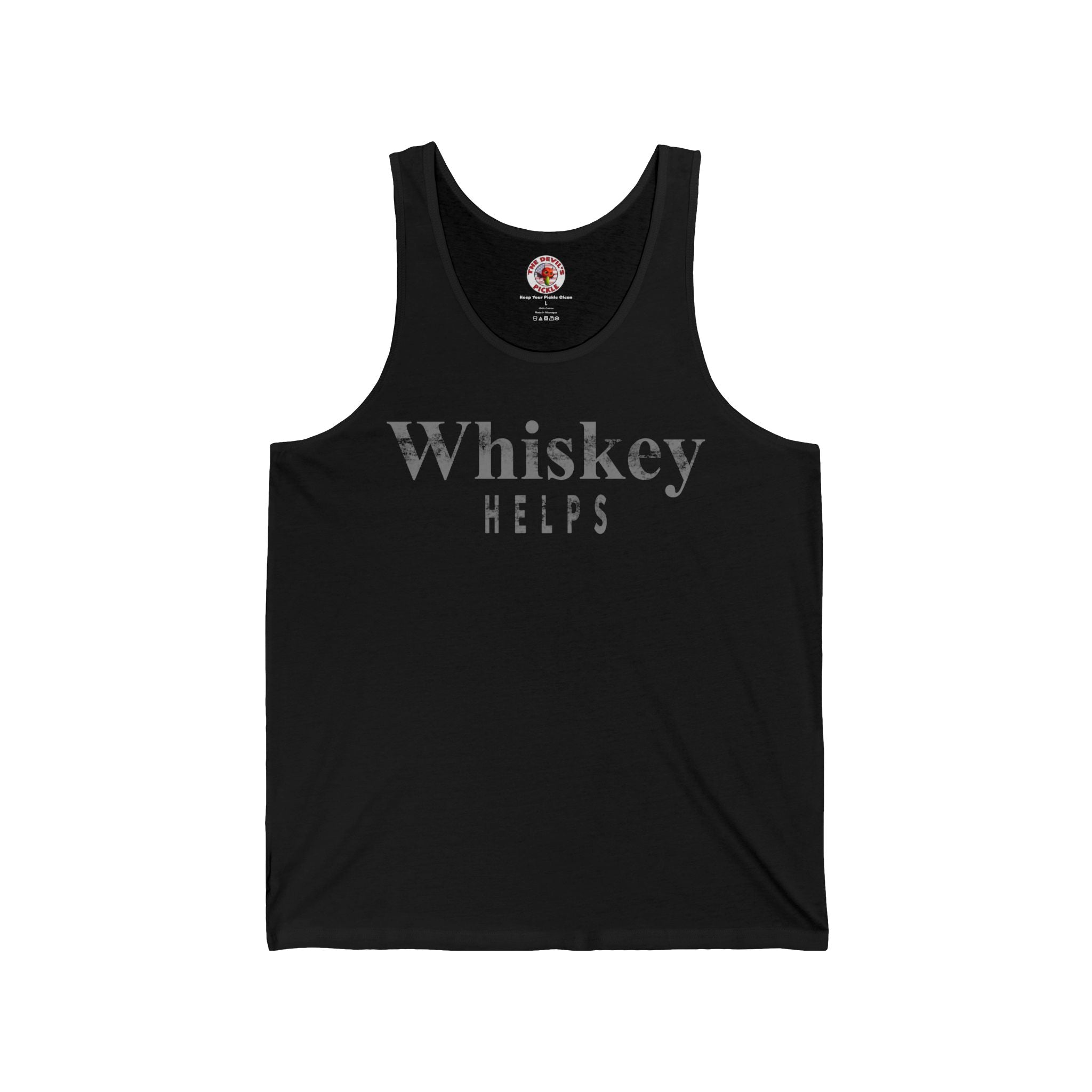 Whiskey Helps Tank Top
