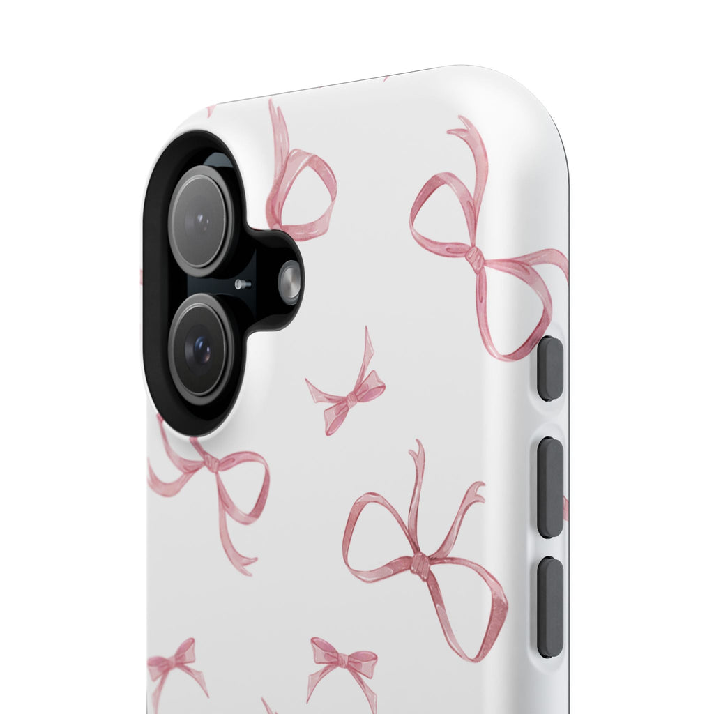 Customizable: Coquette Bow Stylish Impact-Resistant Phone Case