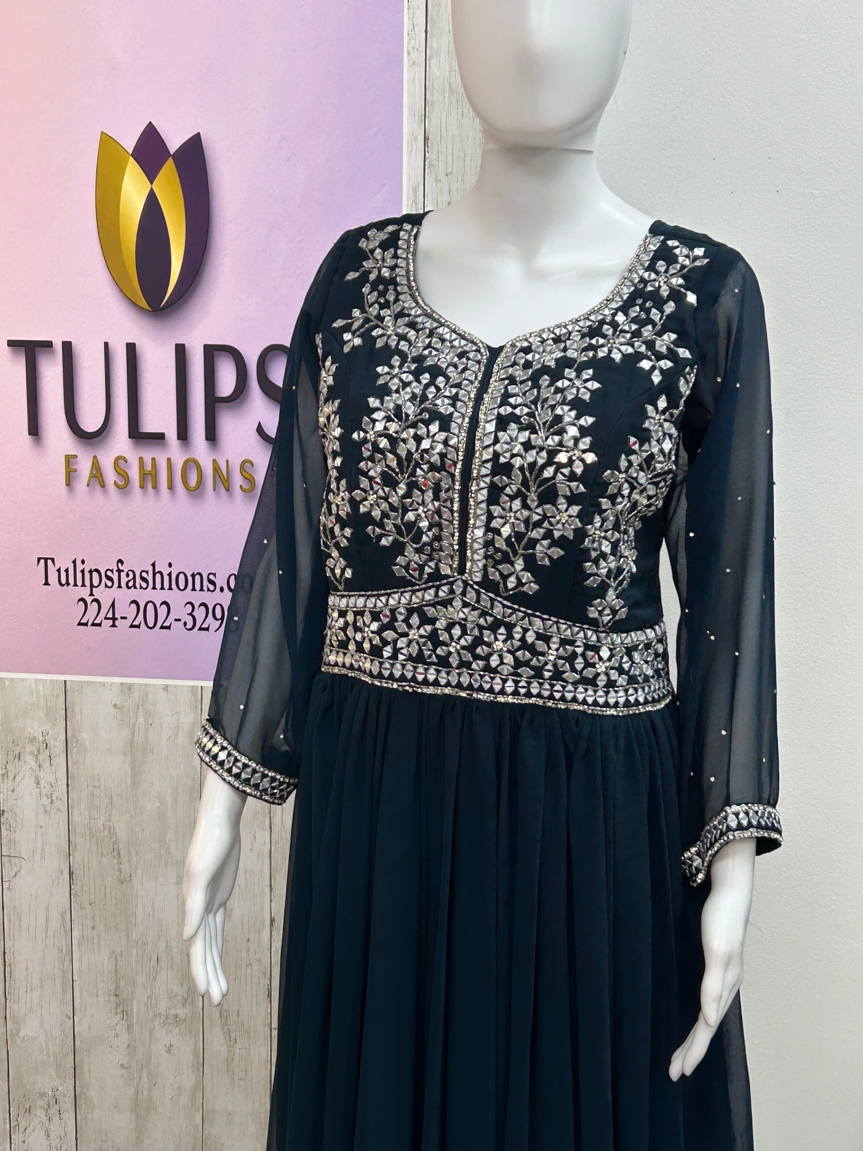 Party wear long gown