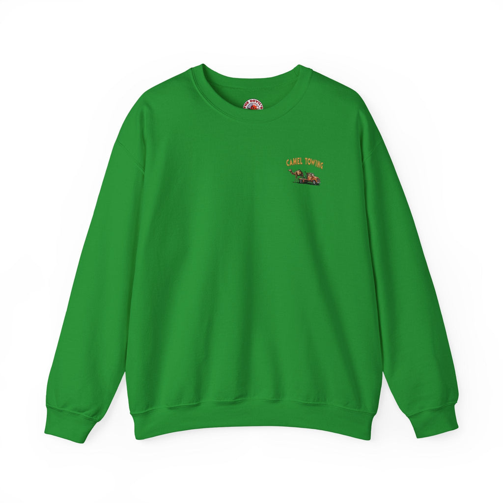 Camel Towing Back Crewneck Sweatshirt