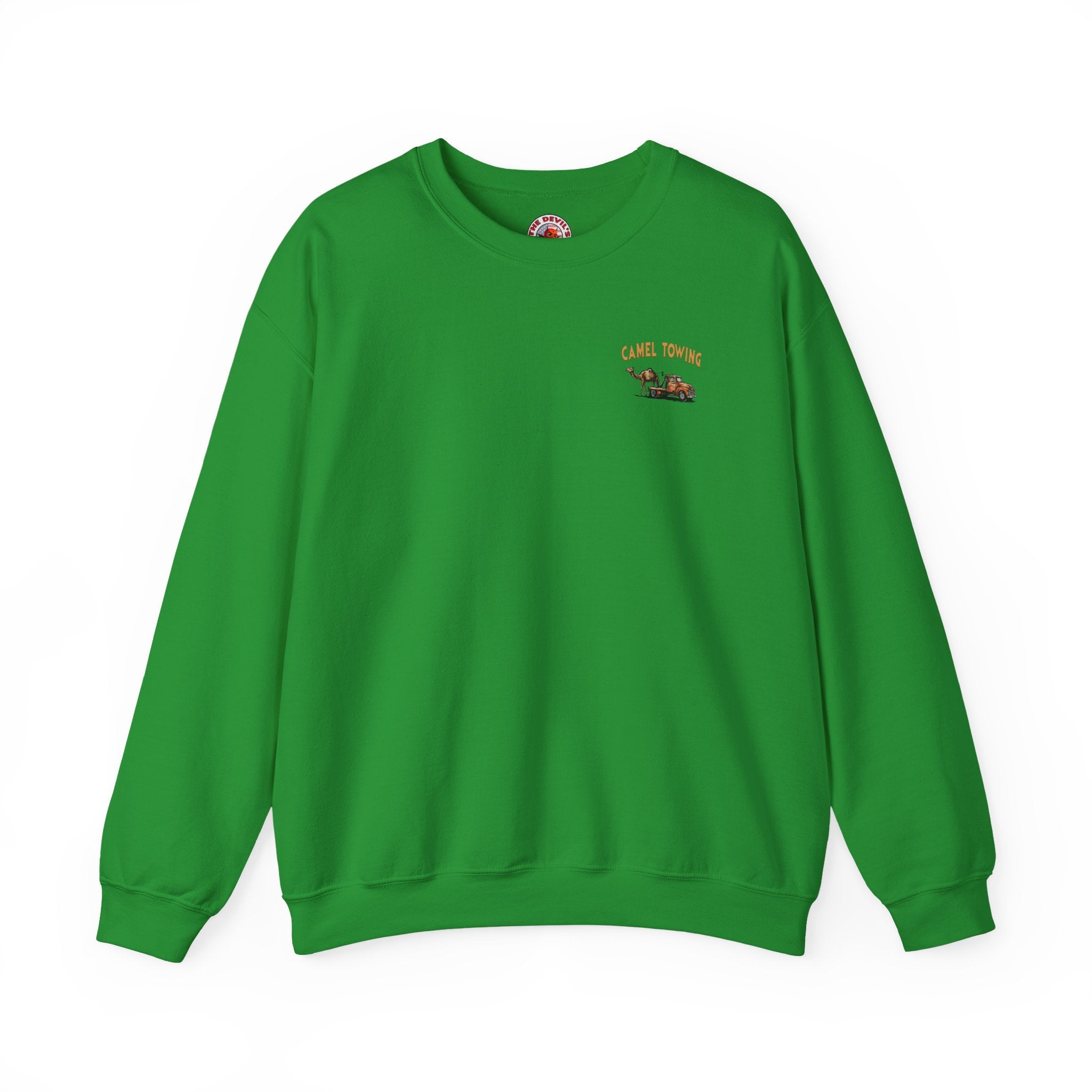 Camel Towing Back Crewneck Sweatshirt