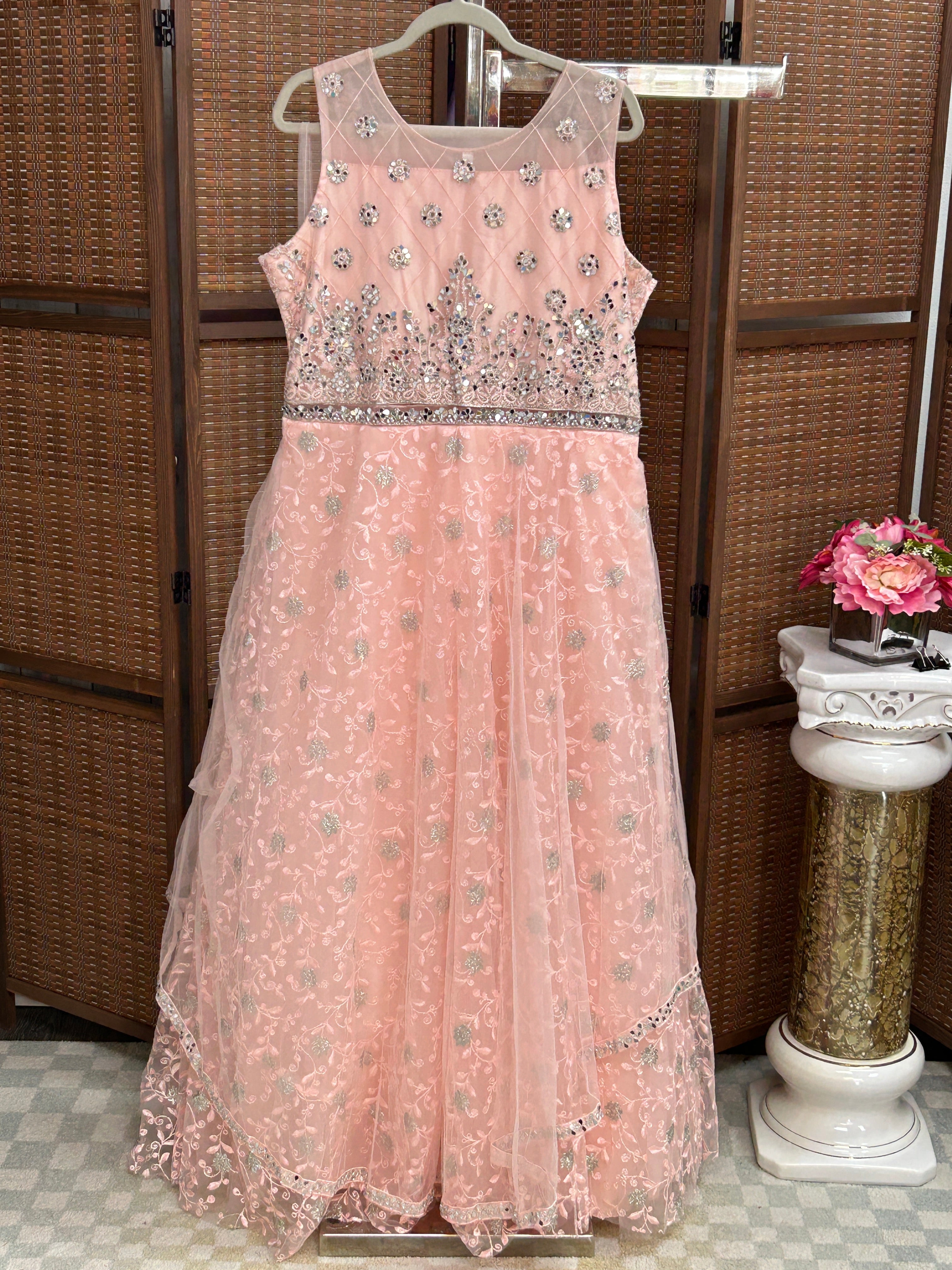 Party wear dress : Indo western gown