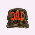CAMO DAD ♡ printed trucker hat