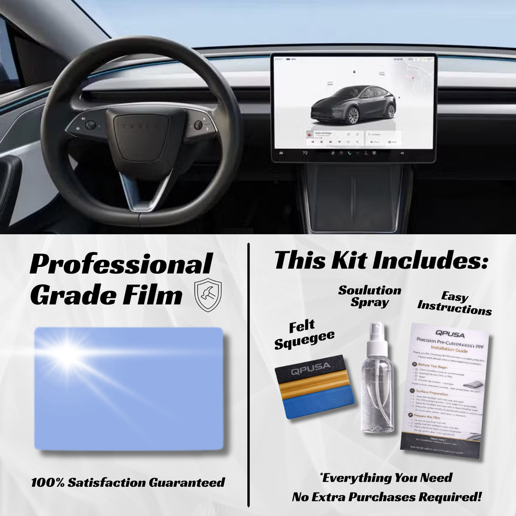Tesla Model Y Screen Protector PPF Kit (2020-2025)