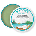 Coconut Aftersun Balm, 100% Organic Soothing Sunburn Relief, Great Smelling, Moisturizing & Hydrating after Sun Skin Care, 2 Oz Tin