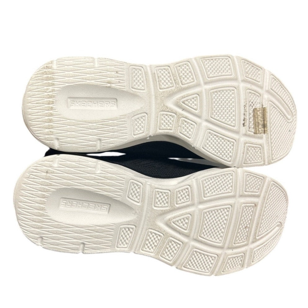 Skechers Womens Size 9 Black Pink Mesh Hands Free Swift Fit Athletic Shoes