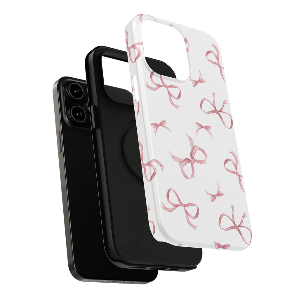 Customizable: Coquette Bow Stylish Impact-Resistant Phone Case
